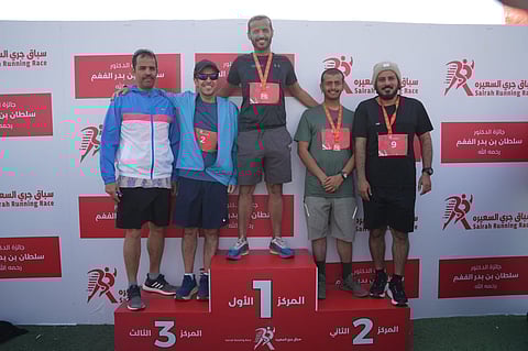 ‪سباق «جري السعيرة» يجذب عدد من العدائين من داخل وخارج المملكة