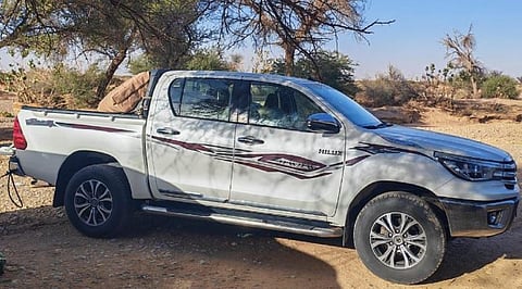 القبض على مواطن لدخوله بمركبته في الفياض والروضات بمحمية الملك عبدالعزيز الملكية