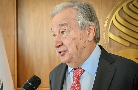 الأمين العام الأمم المتحدة: ينبغي تنفيذ وقف إطلاق النار في غزة بالكامل وتمهيد الطريق نحو حل الدولتين