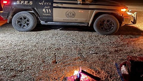 الأمن البيئي يضبط مواطنًا بإشعال النار في غير الأماكن المخصصة بمحمية طويق 