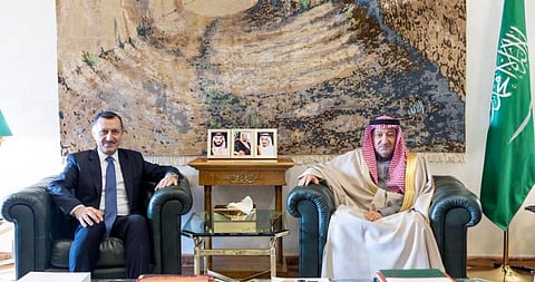 «الخريجي» يبحث مع السفير التركي تعزيز التعاون المشترك