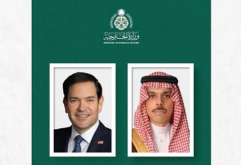 وزير الخارجية ونظيره الأمريكي