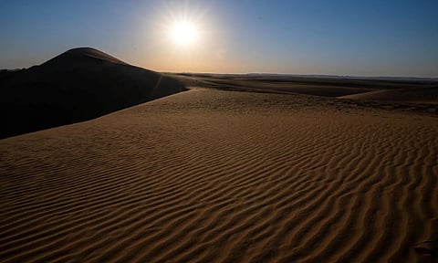 صحراء الربع الخالي بنجران.. ملاذ شتوي ساحر لعشاق الطبيعة والهدوء