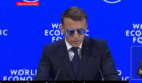 الرئيس الفرنسي: نتحول نحو عالم بلا قواعد..  والقانون الدولي يُدهس بالأقدام
