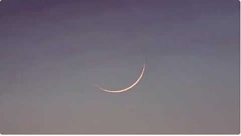 «فلكية جدة»: هلال شهر شعبان يُزيّن السماء اليوم