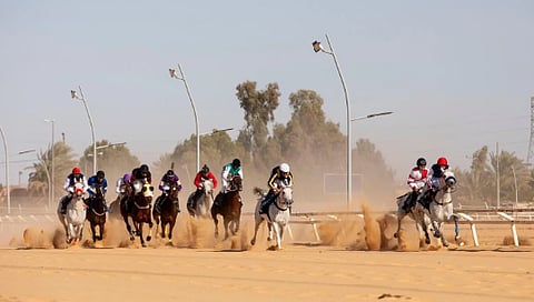  20 فائزًا خلال حفل السباقات السابع بميدان فروسية الجوف