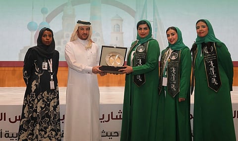 تمكين المرأة يؤتي ثماره.. طالبات جامعة الأميرة نورة يحصدن «أفضل مبادرة» خليجيًا