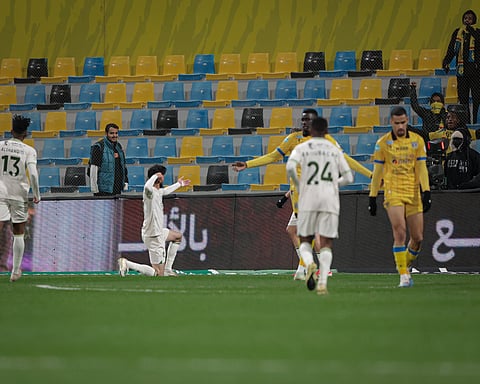 التعاون يتعادل مع الحزم