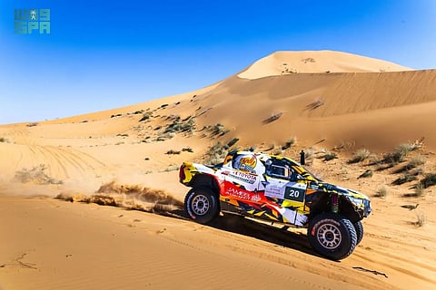 109 متسابقين يشاركون في رالي باها حائل تويوتا الدولي 2026