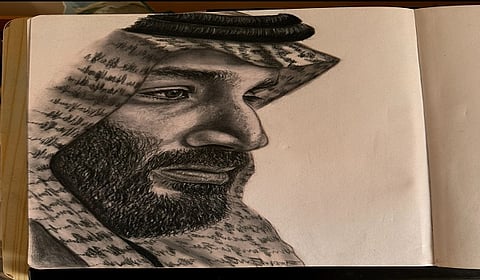 الفنانة التشكيلية لمى الجريد.. حين يتحوّل قلم الحبر إلى معزوفة فنية