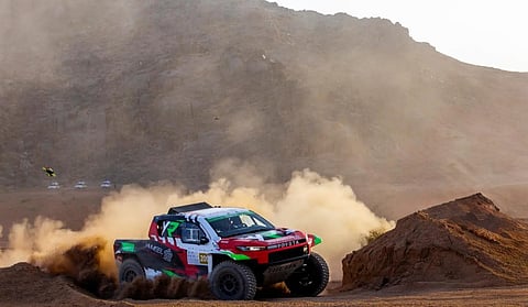 يزيد الراجحي يسجل الزمن الأسرع في المرحلة الاستعراضية لرالي باها حائل تويوتا الدولي 2026