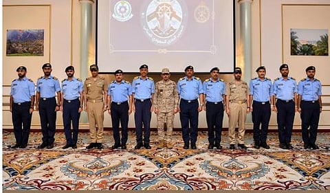 القوات البحرية تختتم مشاركتها بتمرين «رياح السلام» في سلطنة عُمان