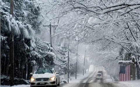 إلغاء أكثر من 2400 رحلة جوية بسبب عاصفة ثلجية في الولايات المتحدة