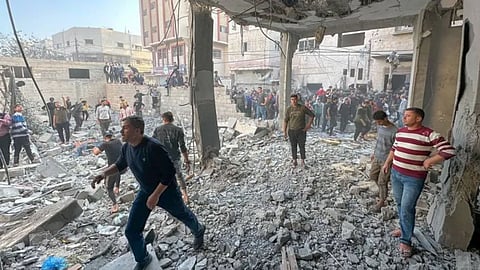 استشهاد فلسطينيين في قصف الاحتلال الإسرائيلي على قطاع غزة
