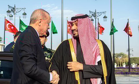 ولي العهد للرئيس التركي: «نوَّرت الرياض»