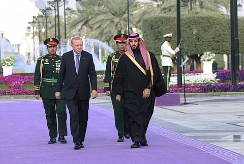 ولي العهد والرئس التركي