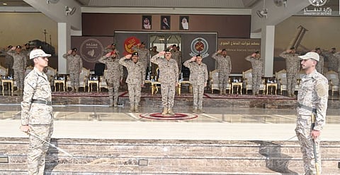 الفريق «العمرو» يرعى حفل تخرج معهد الدفاع الجوي