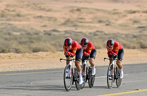  منافسات قوية في اليوم الرابع لبطولة آسيا للدراجات 2026 بالقصيم