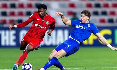  الهلال يتعادل سلبيًا مع شباب الأهلي الإماراتي في دوري أبطال آسيا للنخبة