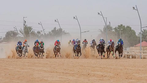 20 فائزًا في حفل السباقات العاشر بميدان فروسية الجوف