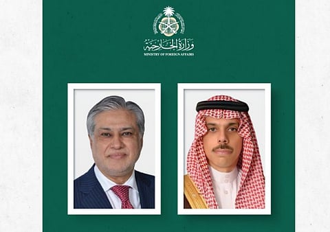 وزير الخارجية يبحث العلاقات الثنائية والمستجدات الراهنة مع نظيره الباكستاني