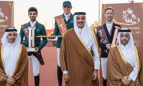 حضور بارز لفرسان المملكة في مهرجان «سيف أمير قطر للفروسية»