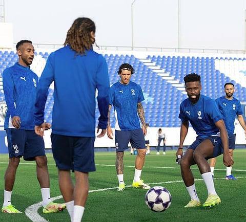 تدريبات الهلال