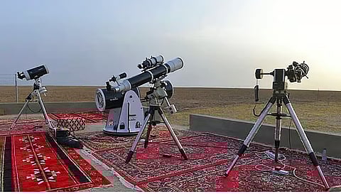 تصديق رؤية هلال شهر رمضان من مرصد تمير