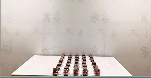 حرس الحدود بجازان يحبط تهريب 6,500 قرص خاضع لتنظيم التداول الطبي