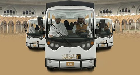 «شؤون الحرمين»: حجز عربة الحرم الكهربائية عبر منصة التنقّل الموحّدة