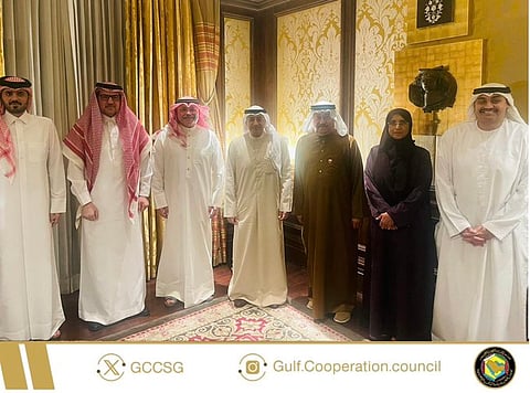 الأمين العام لمجلس التعاون يلتقي سفراء وممثلي سفارات دول الخليج في الهند