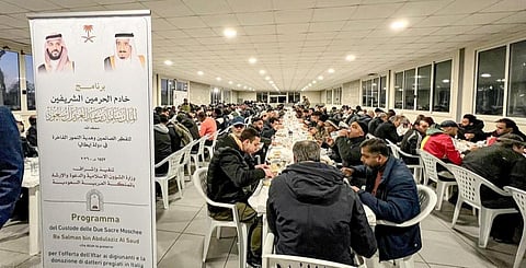 «الشؤون الإسلامية» تنفذ برنامج خادم الحرمين لتفطير الصائمين في إيطاليا وناميبيا