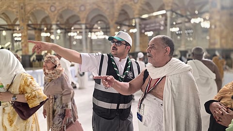 الكشافة في المسجد الحرام