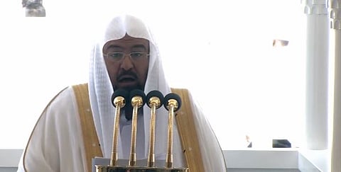 «السديس»: اجعلوا من شهر رمضان منطلقا لأعمال الخير والبر ونبذ الحسد والأحقاد