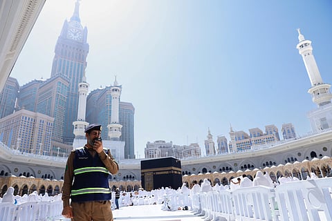  الدفاع المدني في المسجد الحرام 