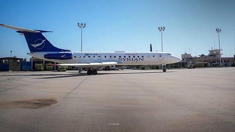 الخطوط الجوية السورية تلغي جميع الرحلات من وإلى مطاري دمشق وحلب الدوليين 