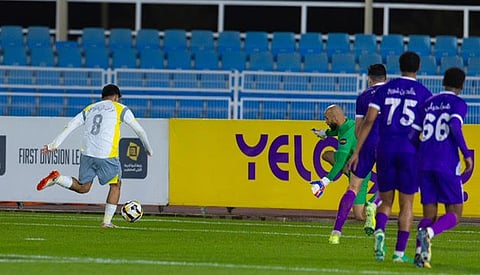 الجبيل يكسب 3 نقاط للهروب من تذيل «دوري يلو» على حساب البكيرية 
