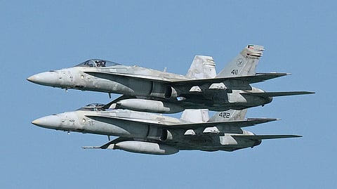 الدفاع الكويتية: سقوط عدد من الطائرات الحربية الأميركية ونجاة أطقمها 