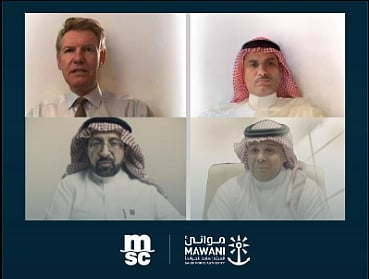 رئيس «موانئ» يستعرض خطط الخط الملاحي في ظل الأوضاع الراهنة مع شركة MSC العالمية
