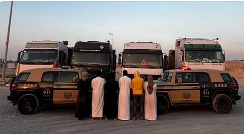 ضبط 6 ‎يمنيين لاستغلالهم الرواسب في المنطقة الشرقية