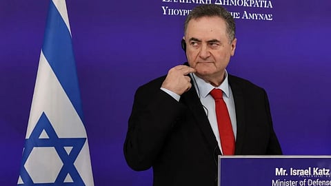 وزير الدفاع الإسرائيلي