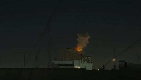  انفجار في المنطقة الخضراء 