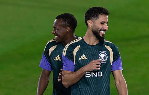 تدريبات المنتخب السعودي