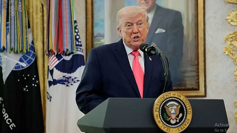 الرئيس الأمريكي دونالد ترامب