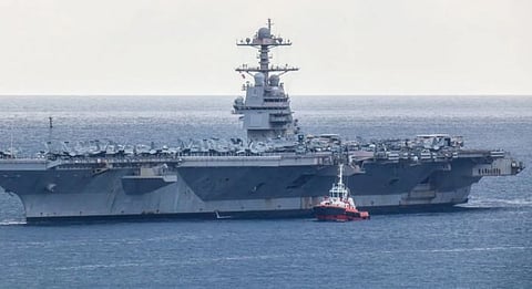 حاملة الطائرات الأمريكية «جيرالد فورد» تصل كرواتيا لإجراء إصلاحات وصيانة 