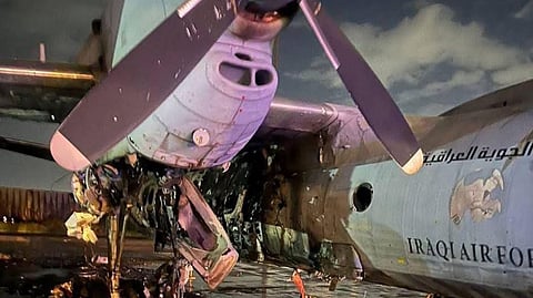 العراق يعلن تدمير طائرة تابعة لسلاح الجو بقصف صاروخي على قاعدة بلد 