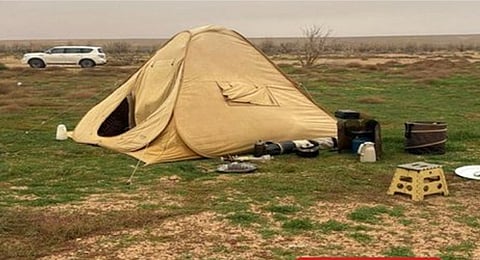 ضبط مواطن لارتكابه مخالفة التخييم دون ترخيص في محمية الملك عبدالعزيز الملكية