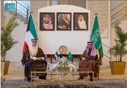 وزير الخارجية يناقش الأوضاع الراهنة في المنطقة مع نظيره الكويتي