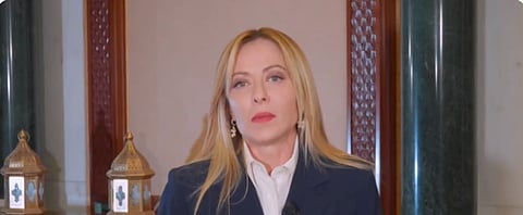 ميلوني: دول الخليج صديقة لنا واستراتيجية لمصالحنا 