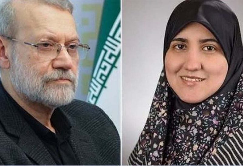 أمريكا تلغى الإقامة الدائمة لابنة علي لاريجاني